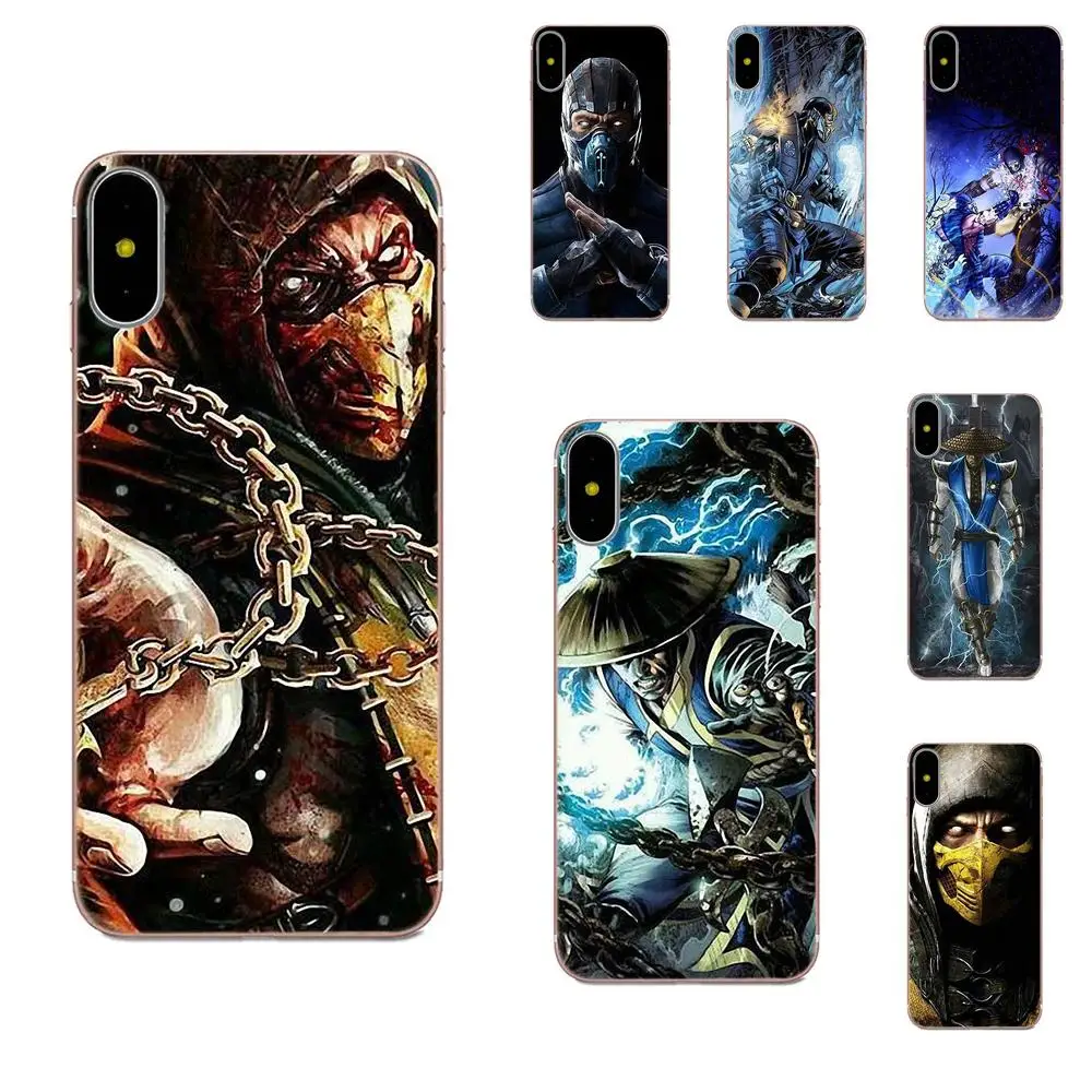 Для Xiaomi Redmi Note 8 8A 8T 10 K30 5G для Motorola Moto G G2 G3 G4 G5 G6 G7 Plus TPU популярный Mortal Kombat