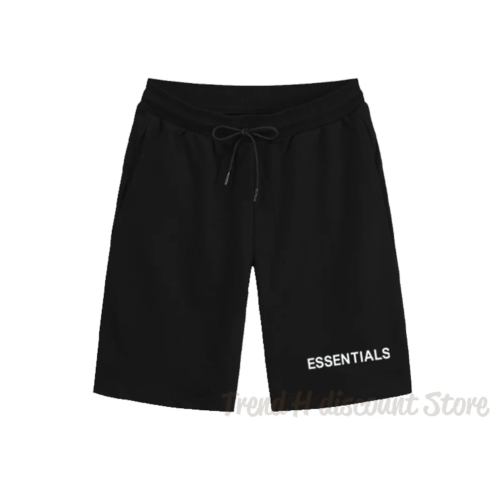 

Brand essentials Funny Men T shirt+Beach Shorts Sets 2021 Summer Sportswear Jogging Pants T-shirt streetwear Harajuku Tops Tshir