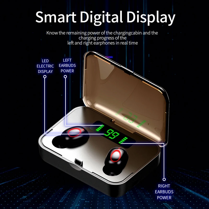 A1S TWS Bluetooth 5 0 гарнитура стерео наушники беспроводные спортивные для смартфона Xiaomi