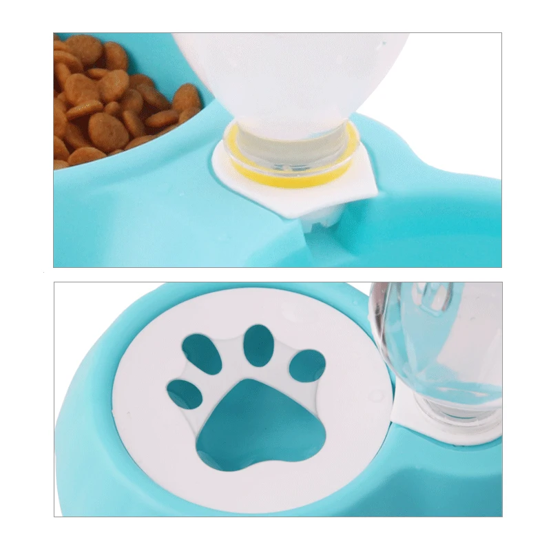 

Double Layer Automatic Pet Feeder Water Dispenser Cat Dog Drinking Bowl Dog Feeder Dish Cat Feeding Watering Supplies