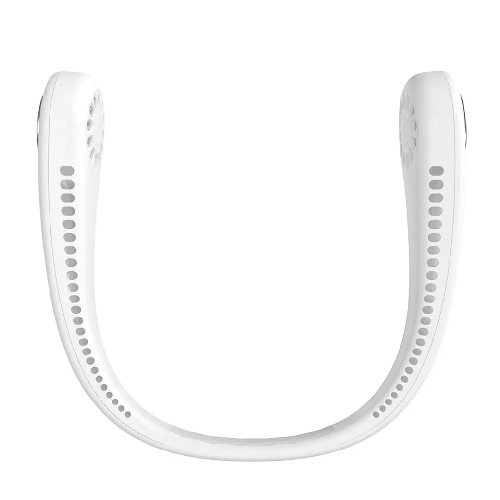 

2020 Mini USB Portable Neck Fan With Rechargeable Battery Ultra quiet wind Wearable Fan handheld Air Cooler Conditioner Outdoor