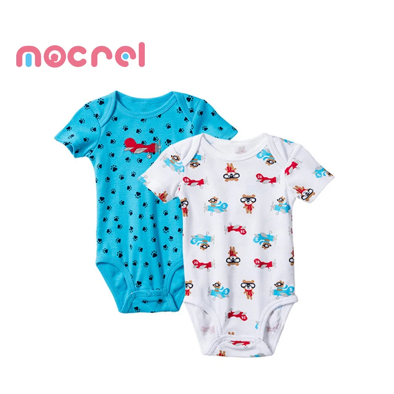 

Newborn New Baby With Short Sleeves Dress For 3 Months To 2 Years Old Baby Rib Cloth Fart Fart Overalls And Jumpsuits Bodysuits