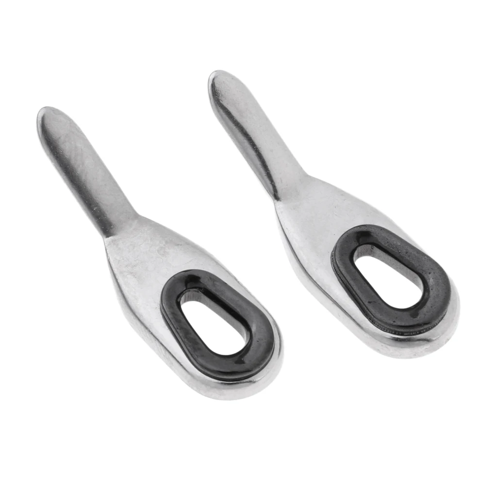 2 шт. нержавеющая сталь керамика приманка литье удочка направляющие наконечники