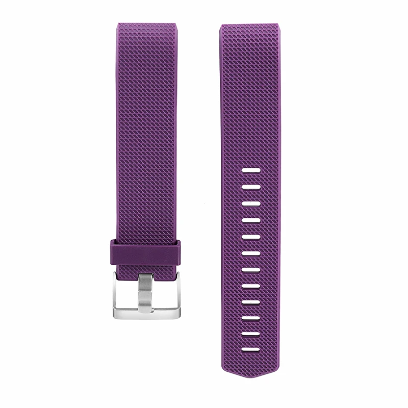 Силиконовый сменный для браслета Fitbit Charge 2 цветных ремень ношения на