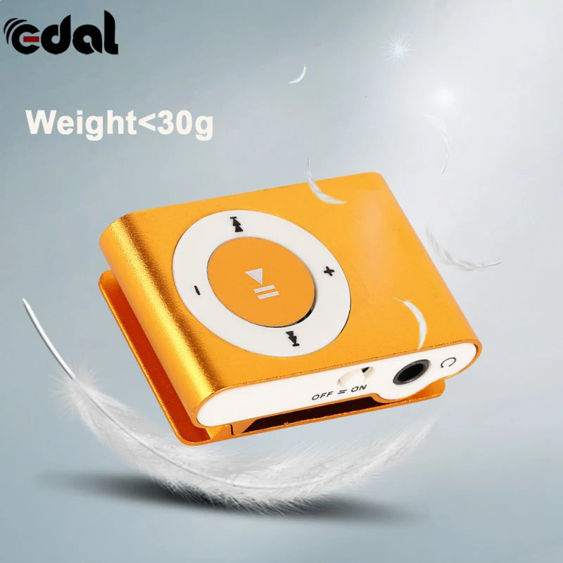 EDAL Protable Mini USB Mp3 Music Player Support Micro TFCard Slot MP3 Sport Port With Earphone 8 Colors | Электроника