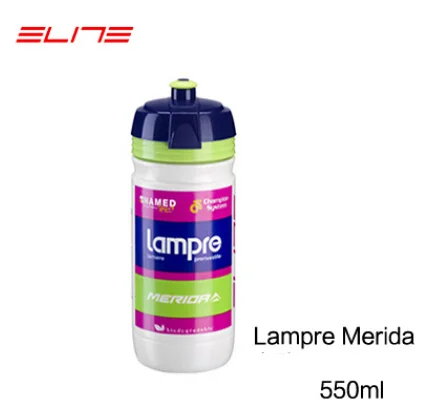 550ml lampre RAPHA ELITE 550 ciclismo спортивные бутылки для воды MTB дорожный велосипедный чайник командный выпуск Сверхлегкий велосипедный герметичный велосипедный топик - Цвет: 550ml lampre
