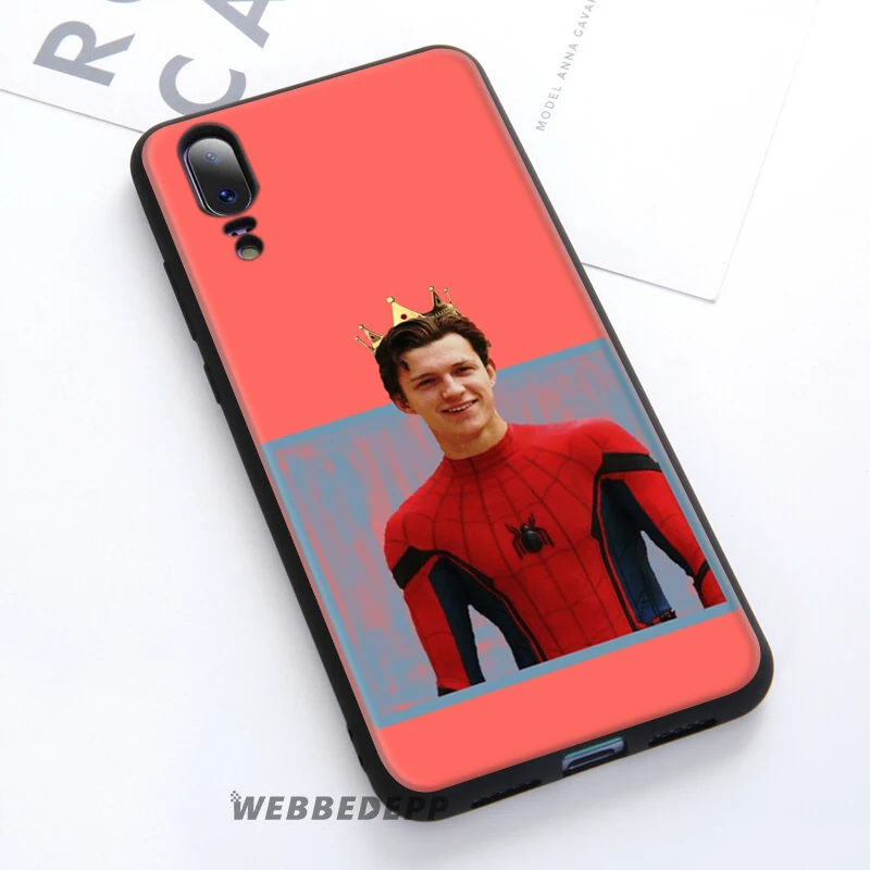Tom Holland Spiderman Soft Case For Huawei P30 P20 Pro P10 P9 Lite 2017 P Smart 2019 &amp Nova 3 3i Y9 |