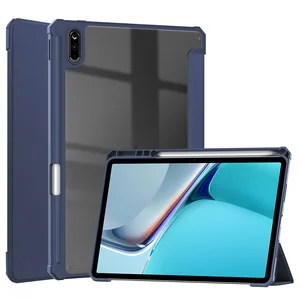 For Huawei Matepad 11 Case 2021 High Quanlity Case Built-in s Pen
Holder Folding Smart Cover Funda For Huawei MatePad 11 Cover