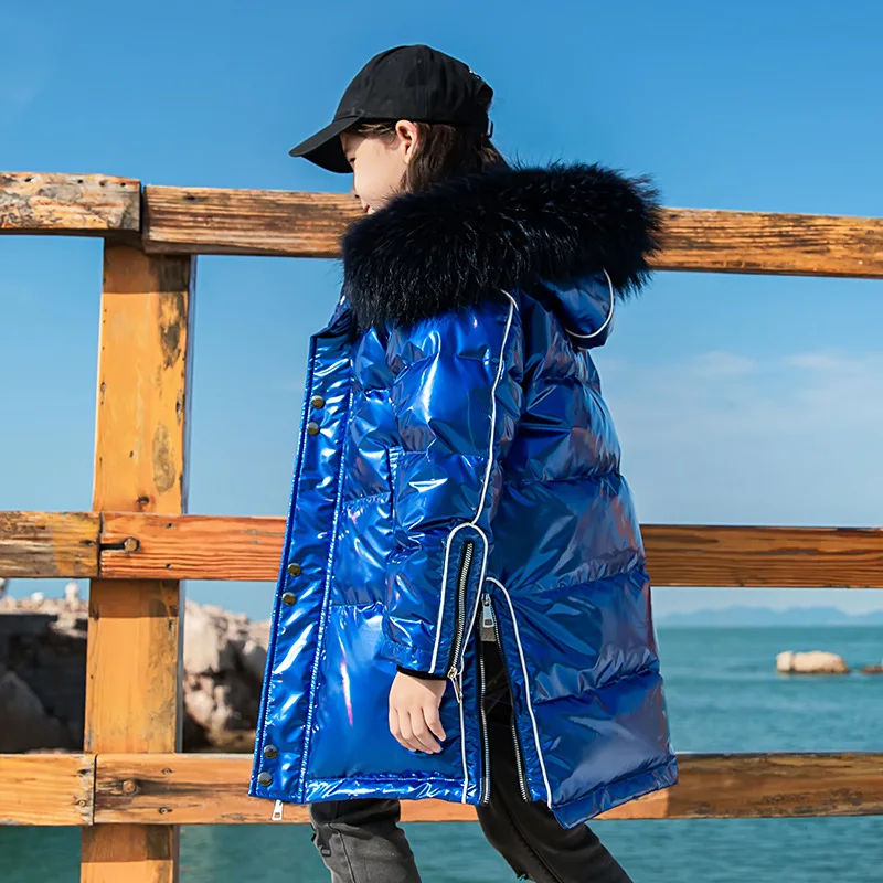 

Пуховик зимний для мальчиков и девочек 5-14 лет, 2020