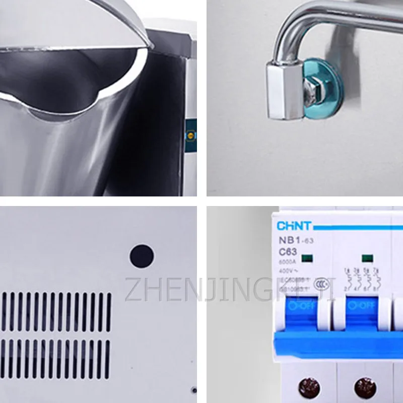 

Commercial Electromagnetic Soup Stove Business Industry Tiltable Soup Furnace Boil Water Furnace High Power Swing Soup Stove