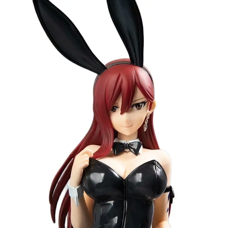 

52cm Anime Figure PVC Fairy Tail Erza Scarlet Bunny Girl Sexy Girl Action Figure Toys Collection Model Doll Boy Gift