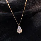 Женское ожерелье из серебра 14 пробы, с бриллиантами