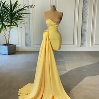 2022 light yellow homecoming dresses elegance sweetheart high low festival carnival party cocktail gowns vestidos de fiesta