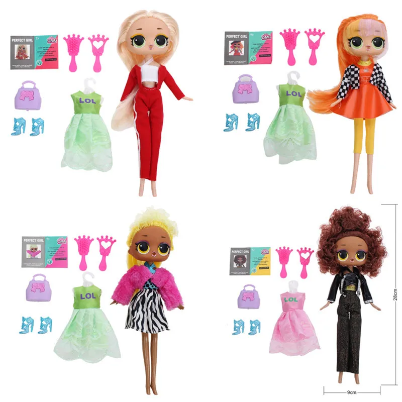 

LOL Surprise Doll OMG Модная Кукла Женская аксессуар Игрушки для девочек подарок на день рождения игрушки для девочек