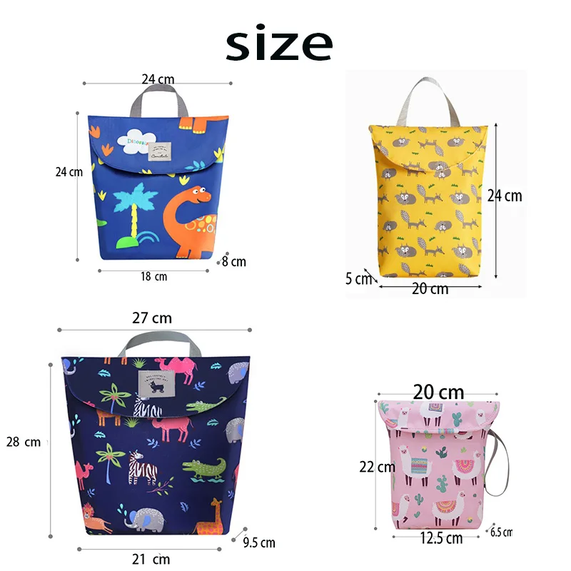 Сумки для детских подгузников сумка одноразовых многоразовых модная хранения