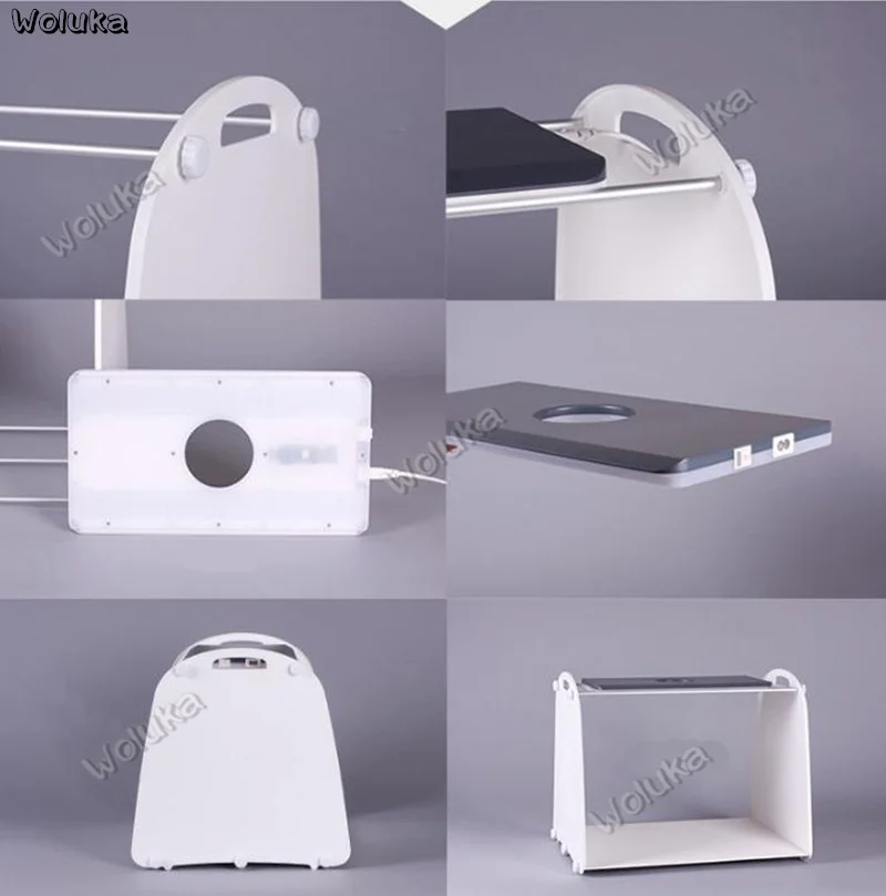 10 шт./лот светодиодная фотостудия Профессиональный портативный мини набор фон