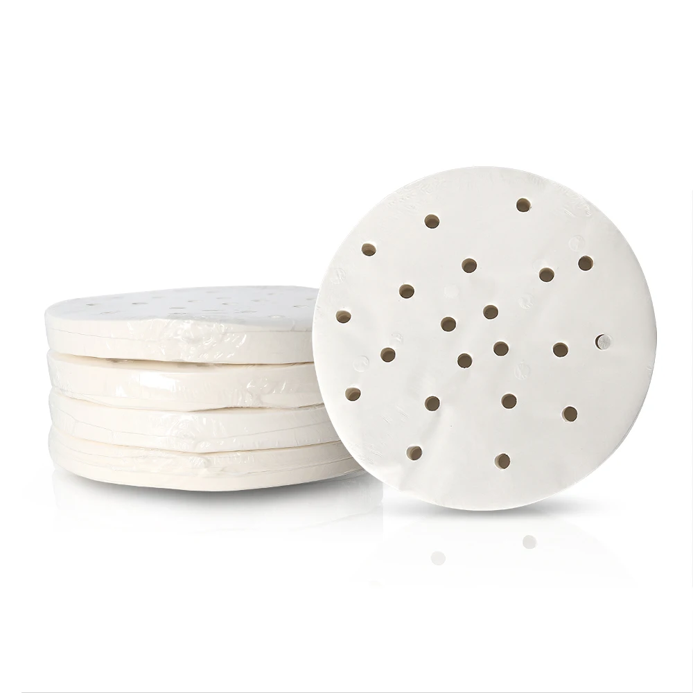 

5 Set 2000pcs Hamburger Press Machine Oil Absorbing Paper 100mm/ 130mm/ 150mm Suitable for AM10/AM13 For Pastry Kitchen Tool