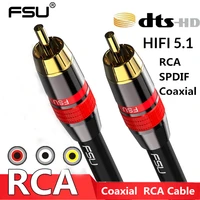 coaxial digital audio rac cable spdif rca to rca cable audio video male for dvd projector tv speaker amplifier 0 5m 1m 2m 3m 5m
