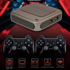 Консоль игровая G7 Ретро 4K HD для ТВ, портативная для игрового плеера, беспроводныеПроводные контроллеры с 4000011000 + играми для PS1 PSP