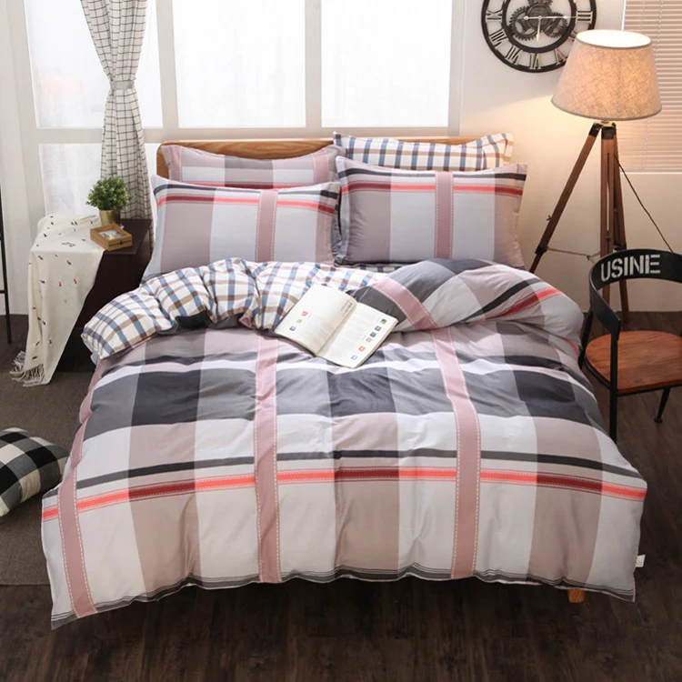 

100% Cotton Duvet Cover Sets, Print Floral Pattern Design, Full Queen Size (LB)