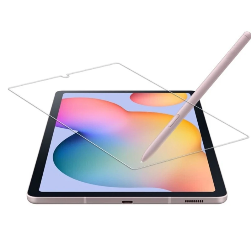 

Screen Protector for Galaxy Tab S6 Lite 10.4'' P615 Tempered-Glass Screen Film HD-Clear Scratch Resistant Easy Kit