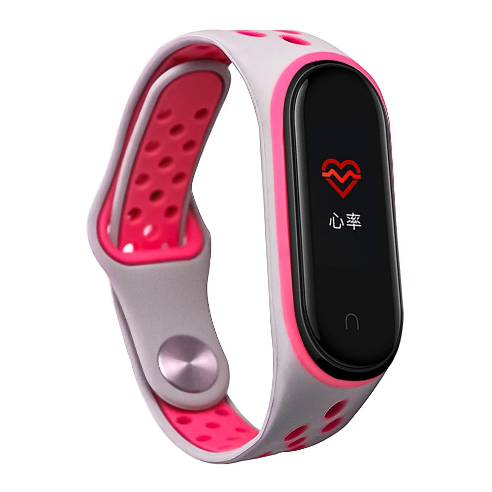 07 Смарт-часы для Xiaomi mi Band 3 сменный ремешок регулируемый мягкий силиконовый ремень браслет для mi Band 3 - Цвет: 07