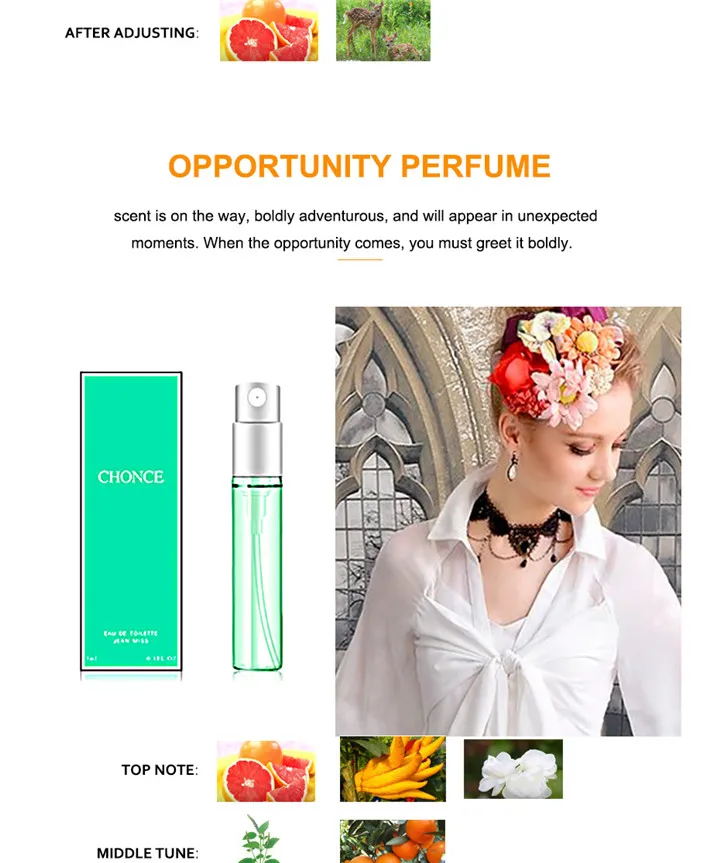 Laikou 3 мл парфюмированный летний женский Parfum женский парфюмированный с феромонами Кельн стойкий аромат для женщин и мужчин пот