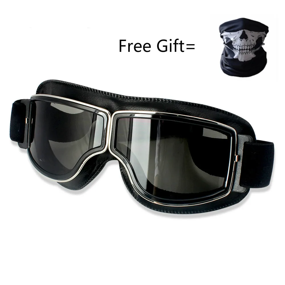 

Motocross Goggles Helmet Pilot Scooter Moto Outdoor Dirt Bike Riding Sunglasses Motorcycle Glasses Vintage Off-Road