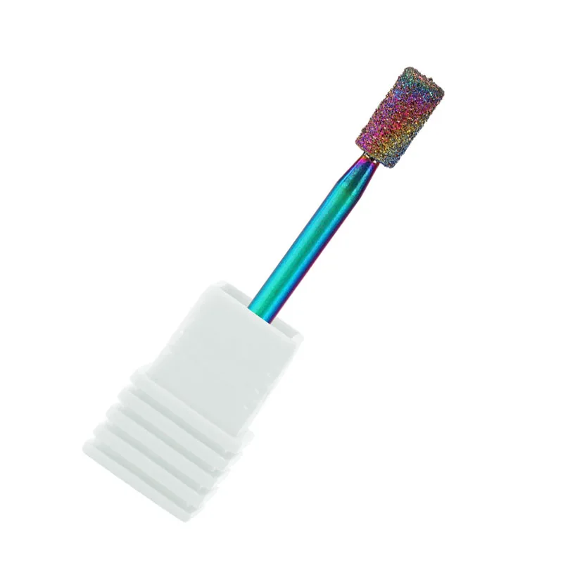 Радужная дрель для ногтей фреза маникюра удаления сверла Электрический маникюр