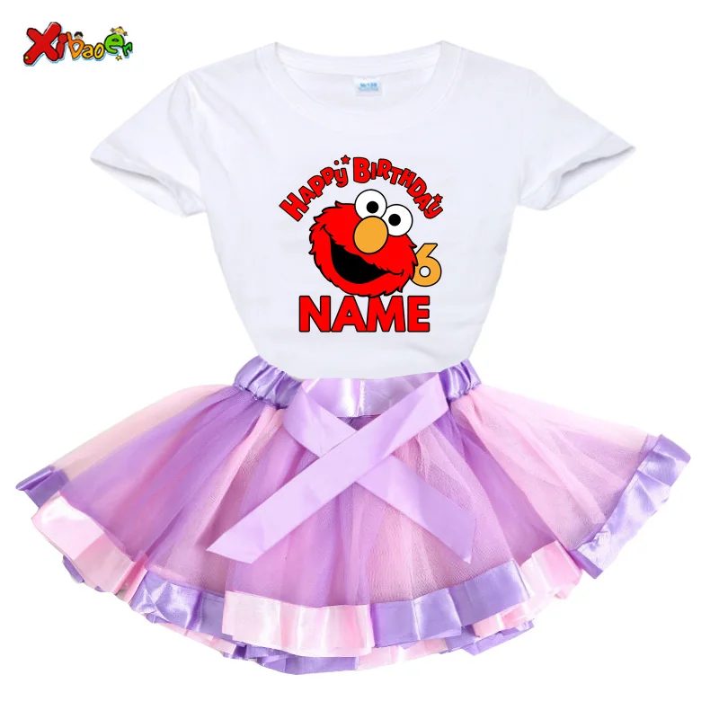 Spring Autumn Toddler Girl Dress Cotton Short Sleeve T-shirt  Dress Floral Bow Kids Dresses for Girls Fashion Girls Clothing Set