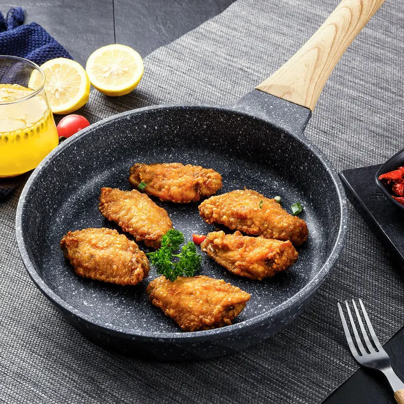 

Maifan Stone Frying Pan Nonstick Frying Pan Small Household Steak Omelette Pan Induction Cooker Cooking Pot Kitchen Pan Cooking