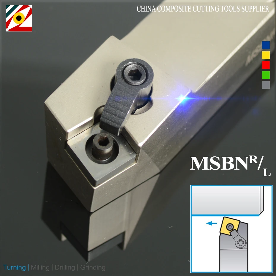 

EDGEV 75 Degree MSBNR MSBNL MSBNR2020K12 MSBNR2525M12 MSBNL3232P12 Cnc External Tool Holder Turning Tools For SNMG120408