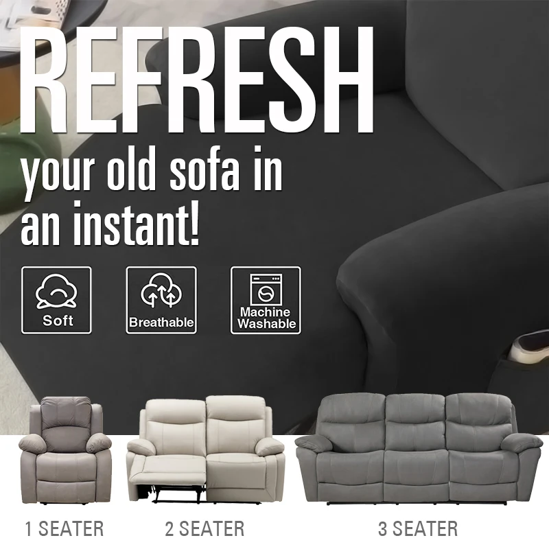 Чехол для кресла на 1/2/3 места из спандекса | Дом и сад