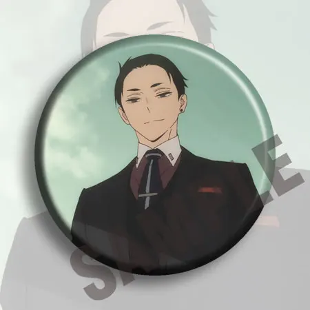 

4pcs/1lot Anime Balance:UNLIMITED Figure 5384 Badges Round Brooch Pin Gifts Kids Toy