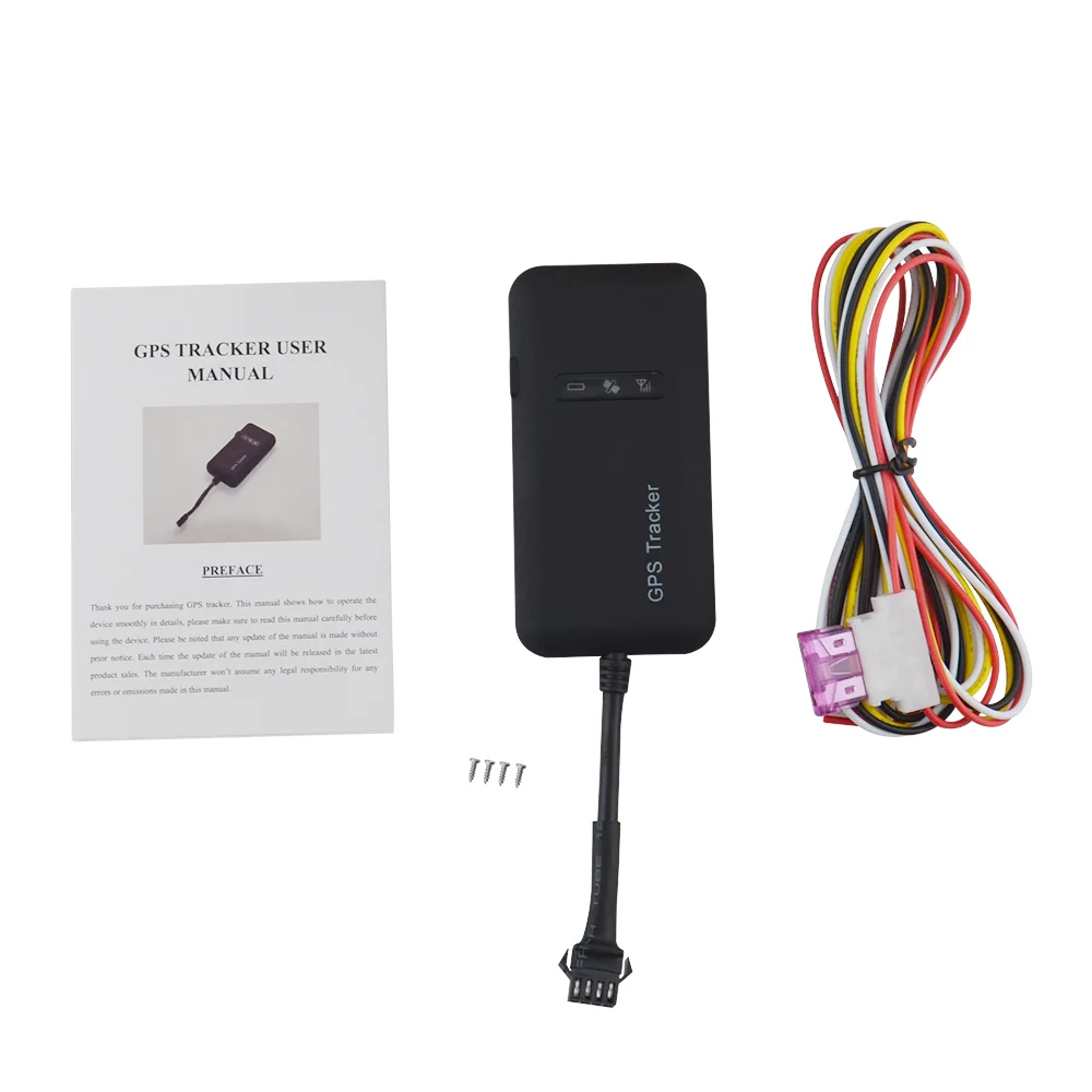 Автомобильный GPS трекер TK110 4 контактный поддержка карт google бесплатное приложение