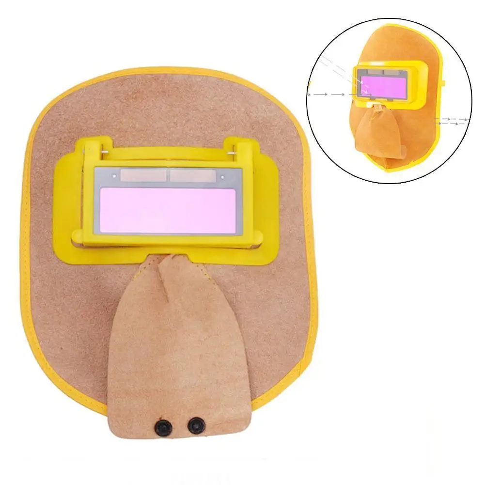 

1PC Solar Auto Darkening Electric Welding Mask Helmet Welder Machine Cap Eye Welding Protector For Welding Goggle Lens Eyes H6C1