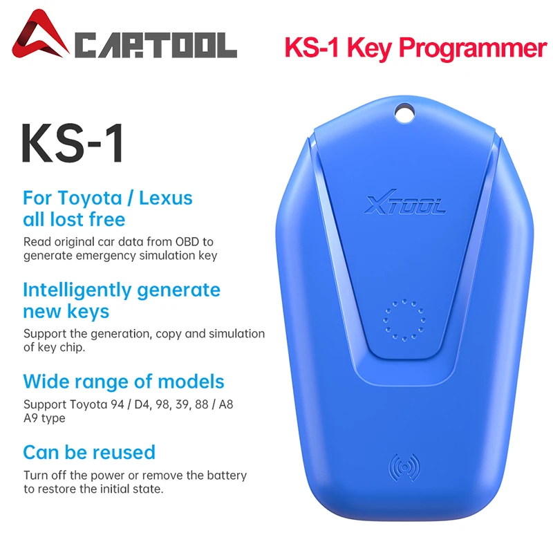 Obd2 XTOOL KS 01 синий эмулятор Авто ключевой программист ключ все основные потерял для