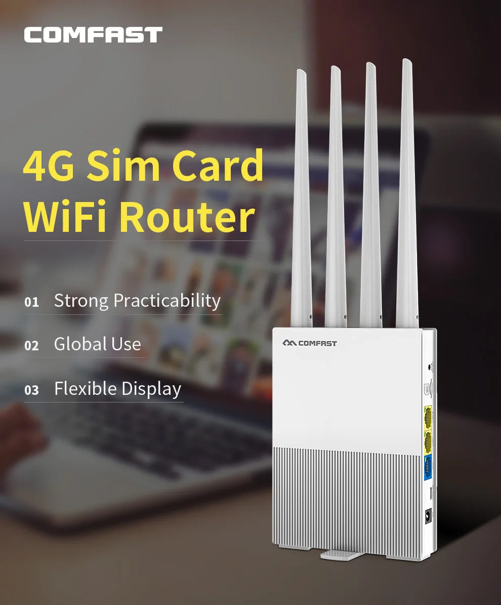 Comfast    4G -   Wi-Fi,    AP Plug and Play   Wi-Fi 