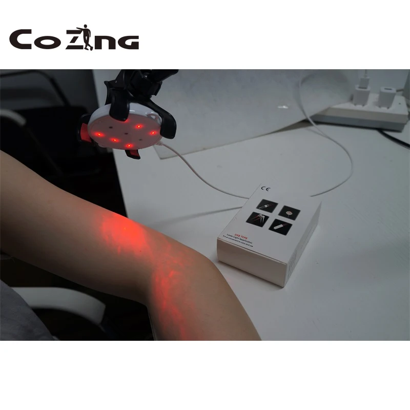 

2021 NEW Portable 650nm 808nm Diode Cold COZING Therapy LLLT Home Use Physiotherapy Reduce Body Pain Acupuncture Physical Therap