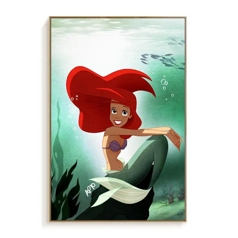 

paintings by numbers art Mermaid diy oil paints by numbers with handmade picture acrylic paint wall decoration frames