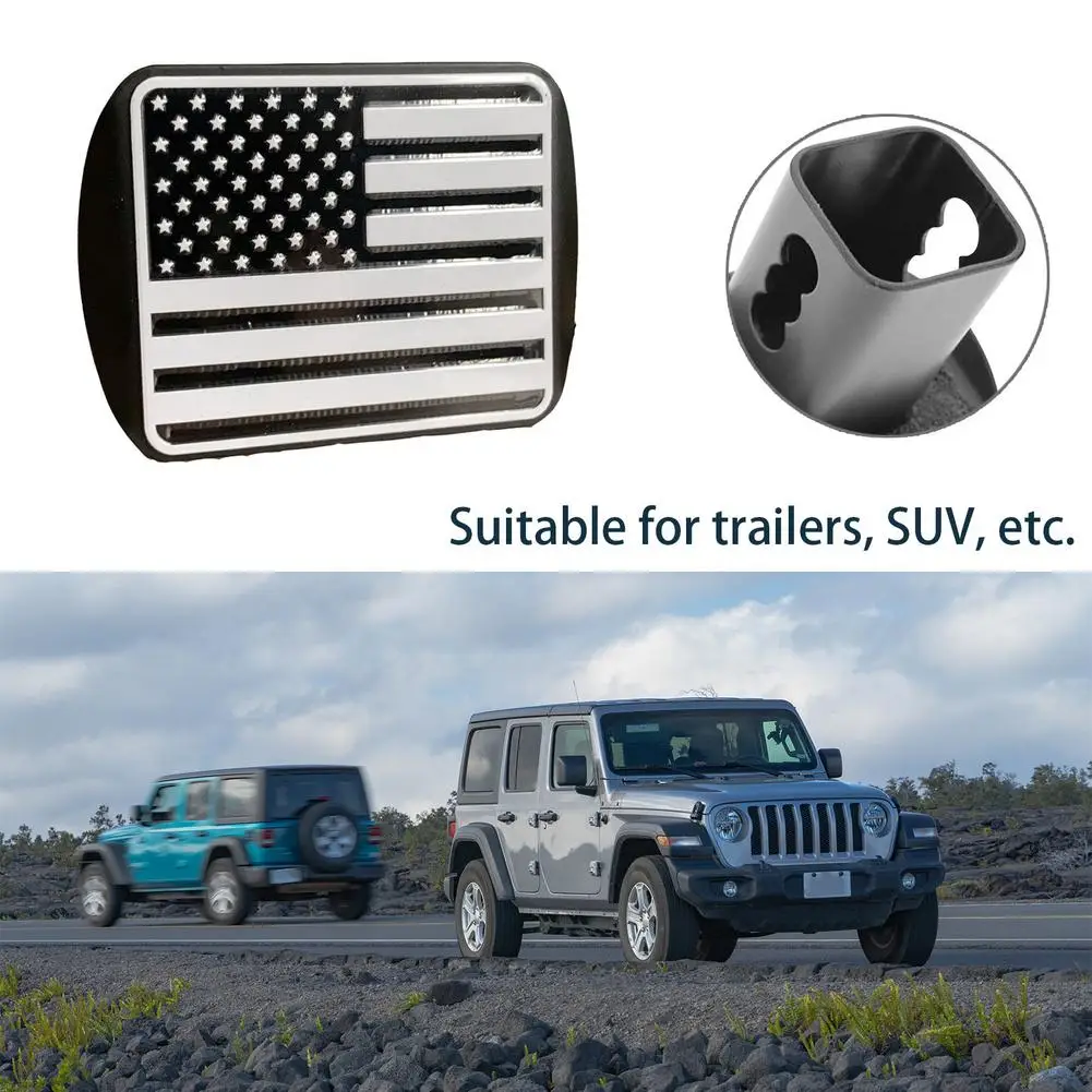 Универсальный автомобильный буксировочный крючок с американским флагом 3D |