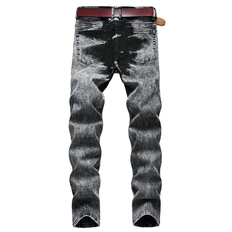Потертые рваные джинсы для мужчин 2020 дизайнерские брюки в стиле хип-хоп мужские