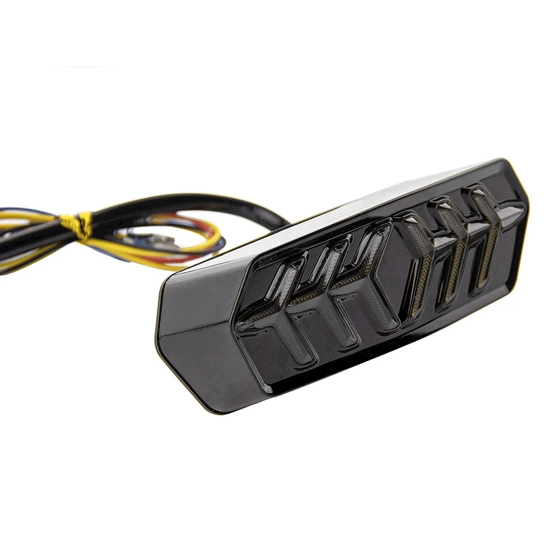 Motorcycle Multifunctional Modified LED Taillights Streamer Turn Signal Lights Brake for Honda Msx123 Etc |