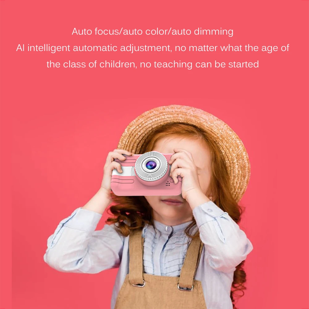 

Children's Digital Camera Toys for Kids Birthday Gifts Mini 3.5 inch Projection Video Cameras Baby Girls Boys Christmas Gift HOT