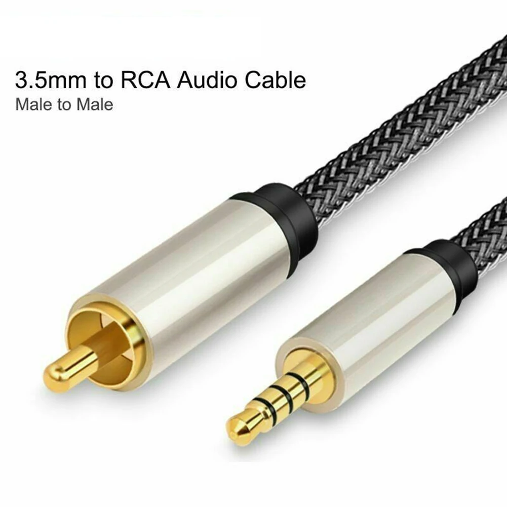 

1/2M Audio Cable Audio Extension Audio Cable Coaxial audio Gold-plated