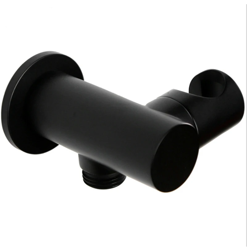 

Handheld Shower Spray Head Holder, Wall Mount Hand Sprayer Solid Brass Accessories, Connector Elbow Unit Spout(1 PCS)