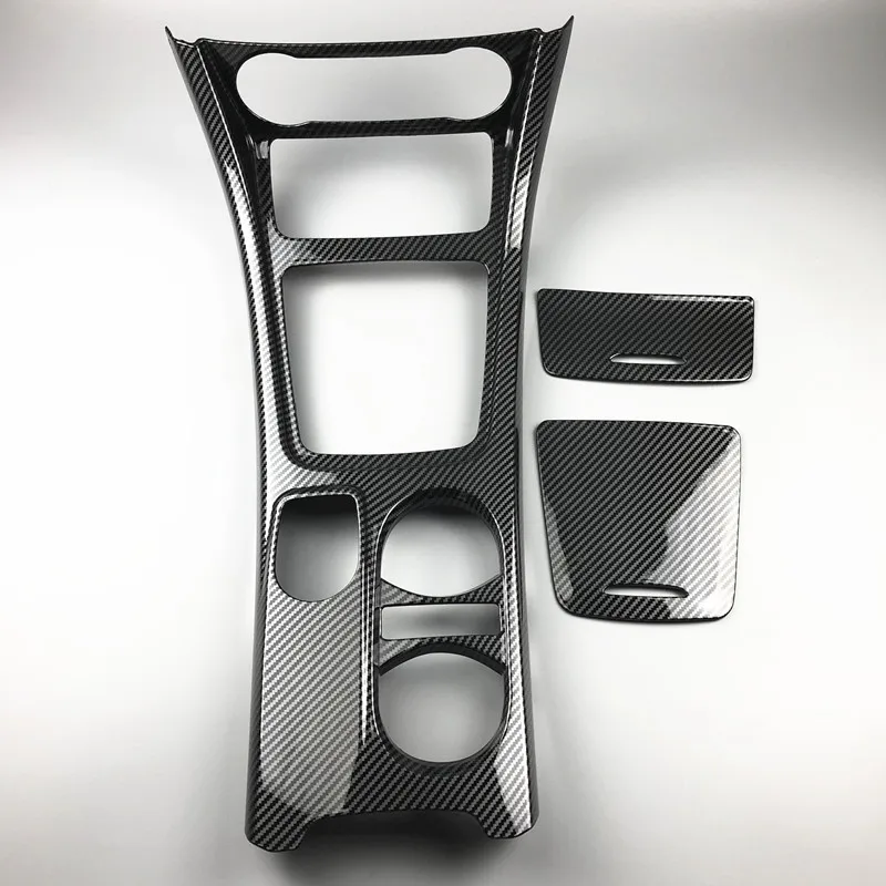 Углеродное волокно стиль центральный рычаг переключения передач держатель