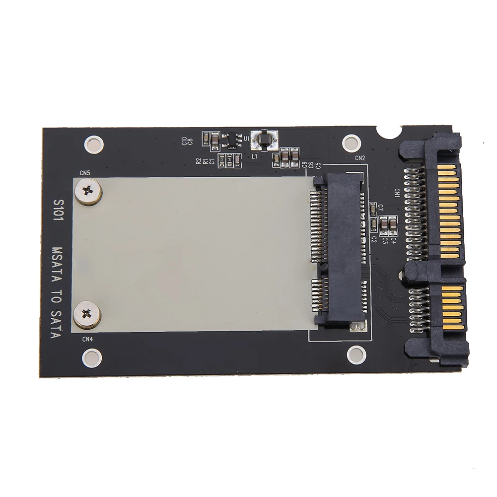 Универсальный mSATA SSD до 2 5 дюйма SATA 22-Pin конвертер адаптера для Windows2000/XP/7/8/10/Vista/Linux Mac