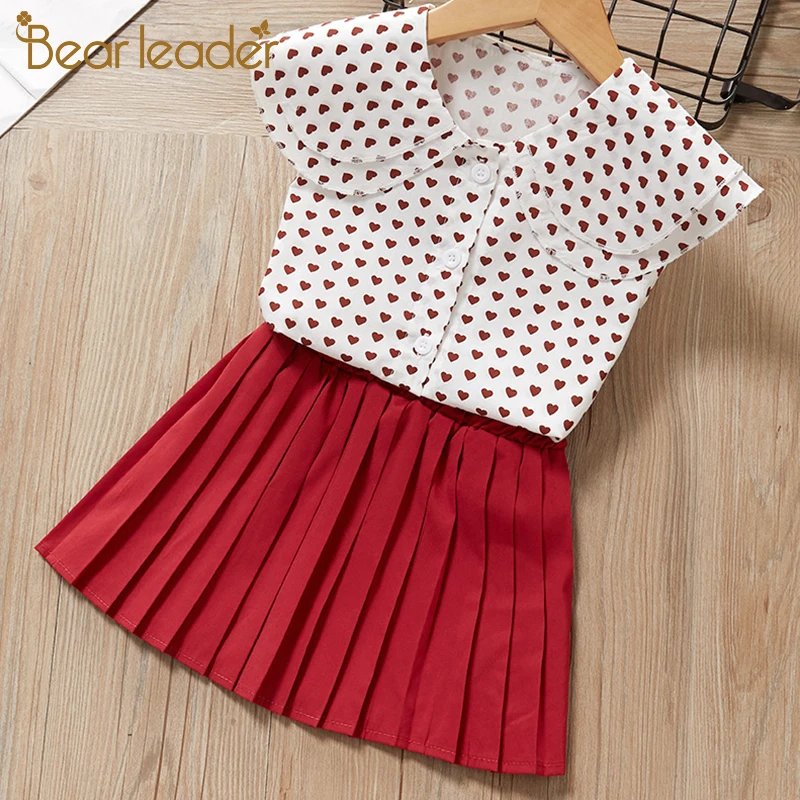 Bear Leader/Детский комплект 2020 г. новая брендовая одежда для девочек многослойное