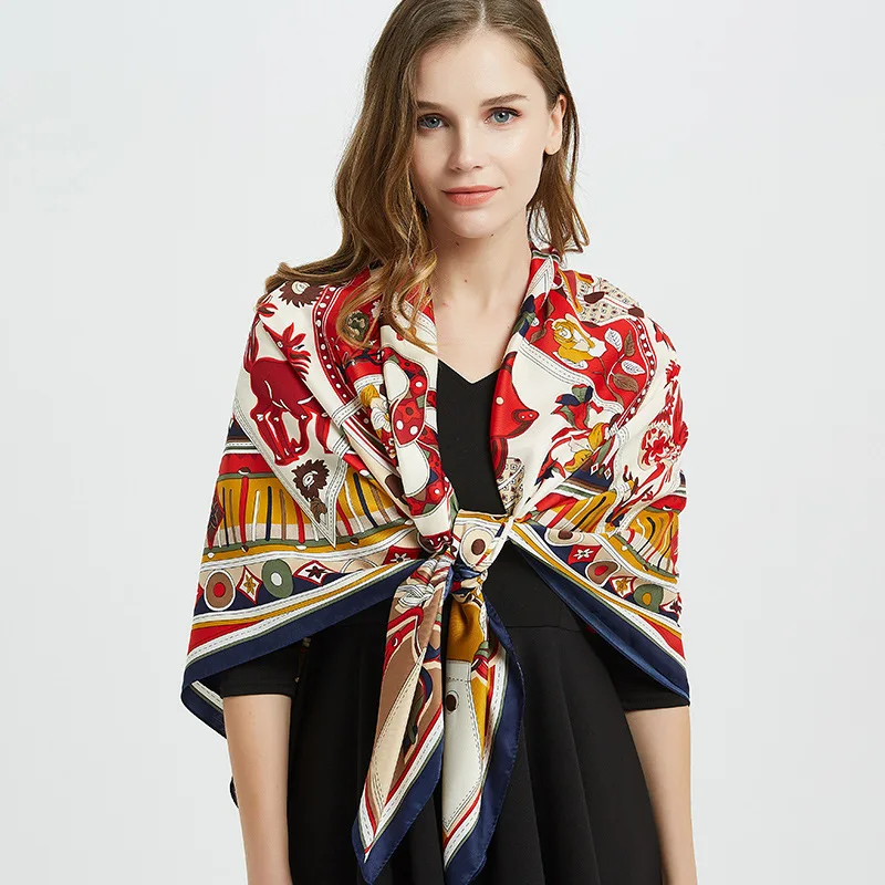 

sunscreen Silk Wraps Scarf Summer Shawls ScarvesLadyBandana Hijabs beach Bufand de seda Foulard ensoieprotecto solar playa rusia